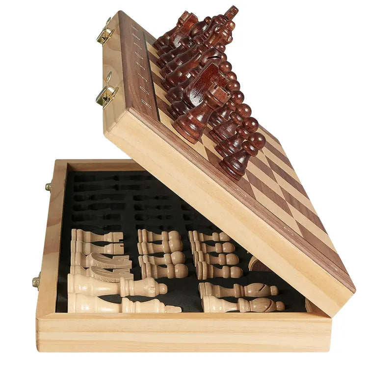 15" Wooden Chess Set