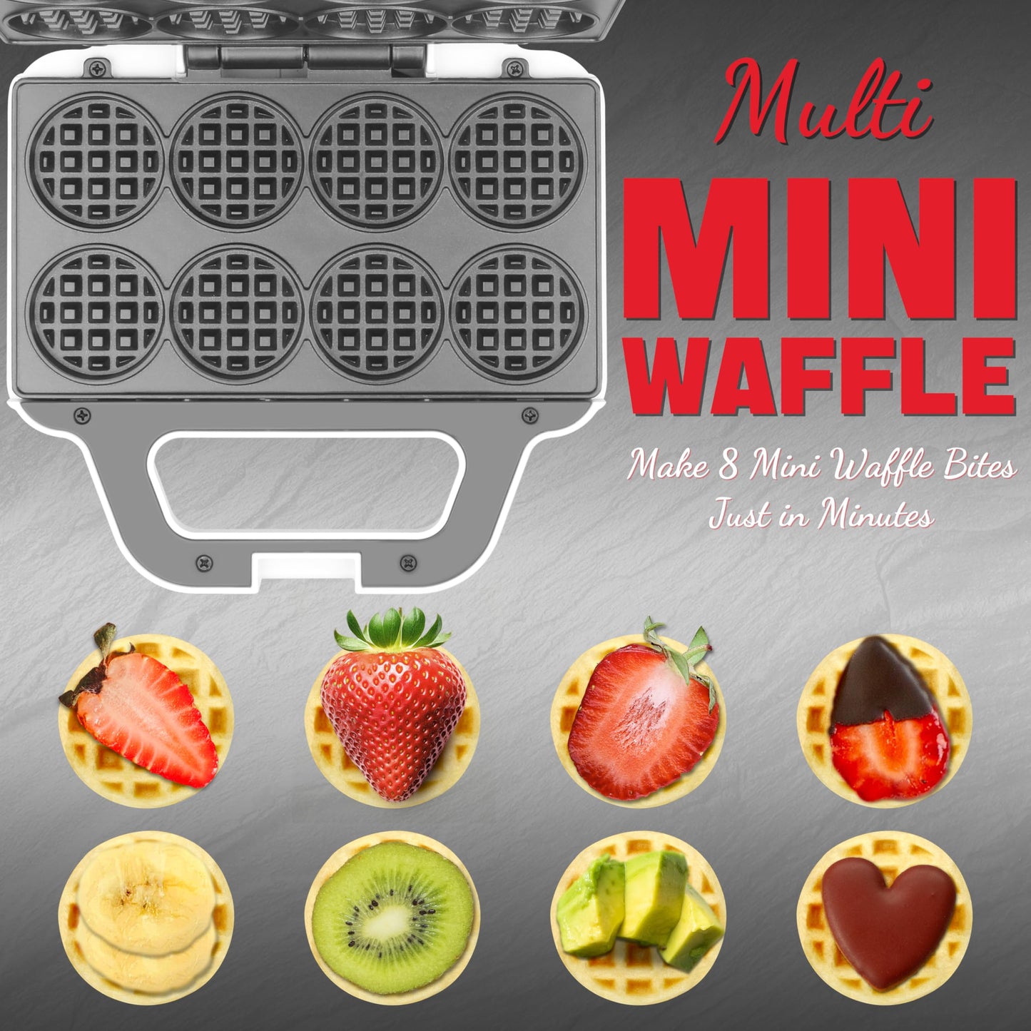 Mini Waffle Maker Machine