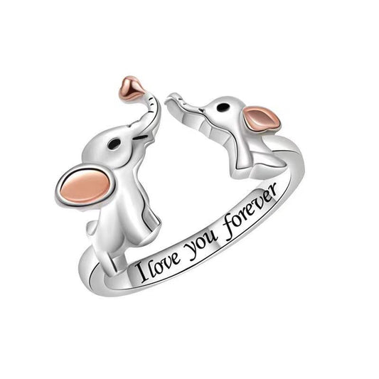 🐘 Adjustable Elephant Ring