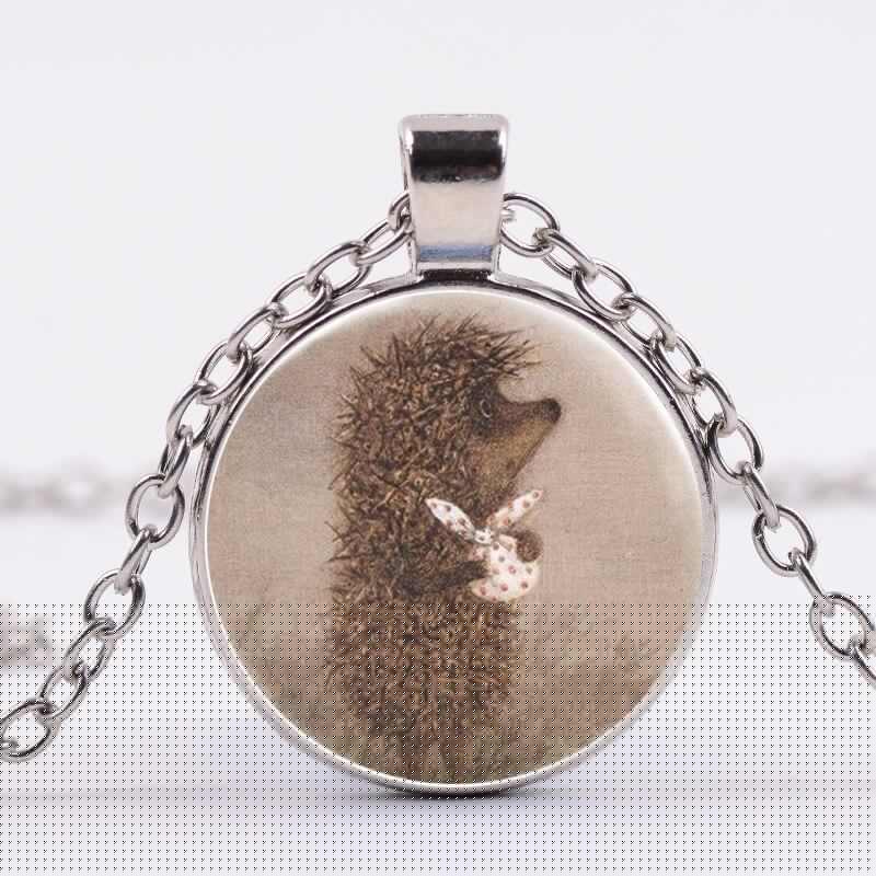 🦔 Vintage Lil' Hedgehog in the Fog Necklace 🦔