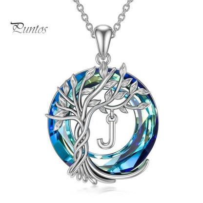 Initial Tree of Life Necklace