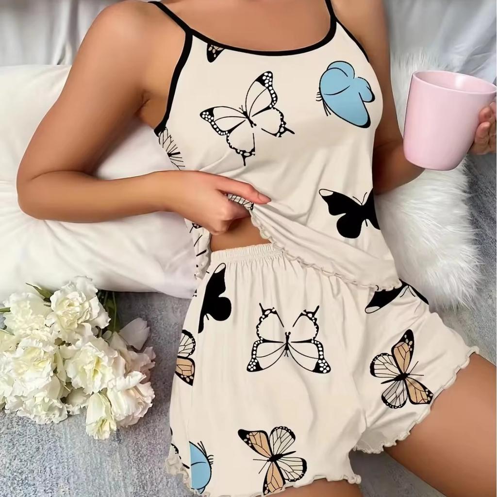 🦋 Women's Butterfly Print PJ Set 🦋