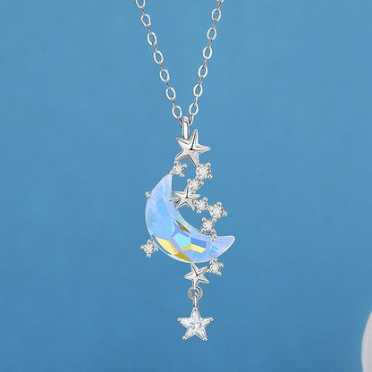 🌙 Moon Star River Necklace ✨