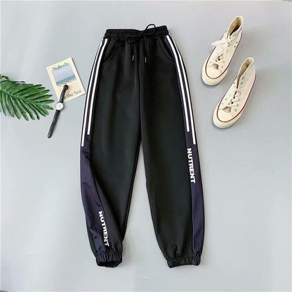 Black & White Style Tracksuit Bottoms