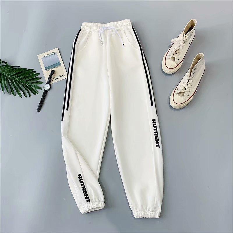 Black & White Style Tracksuit Bottoms
