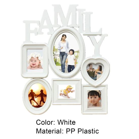 ✨ Family Photo Holder – Multi-Sized Wall Hanging Frame ✨