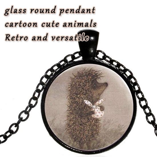 🦔 Vintage Lil' Hedgehog in the Fog Necklace 🦔