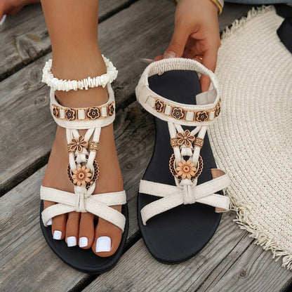 🌸 Bohemian Flat-Bottomed Women’s Sandals 🌸