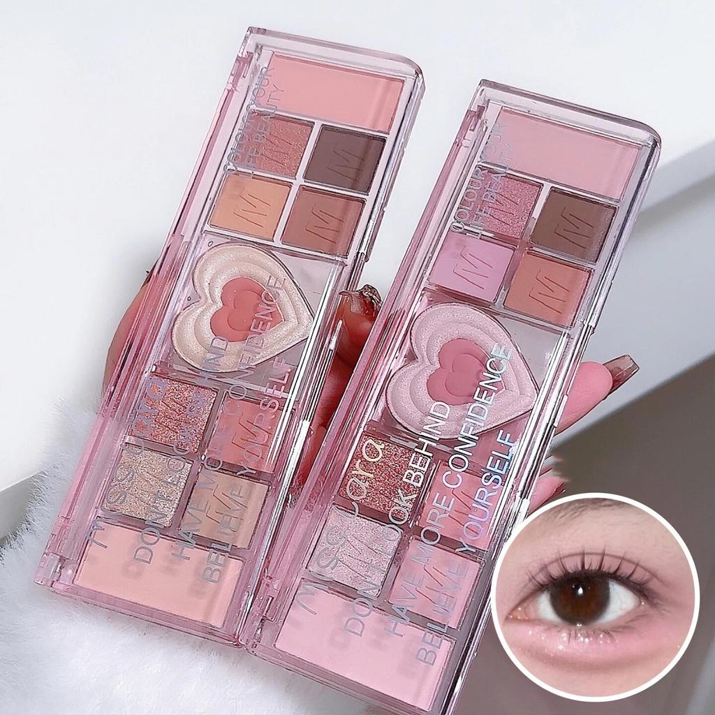 12 Colours Heart Eyeshadow Palettes