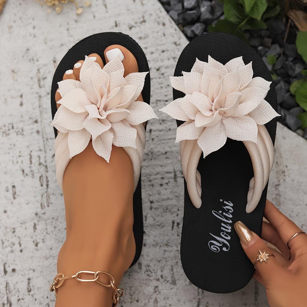 🌸 Ladies Flower Flip Flops 🌸