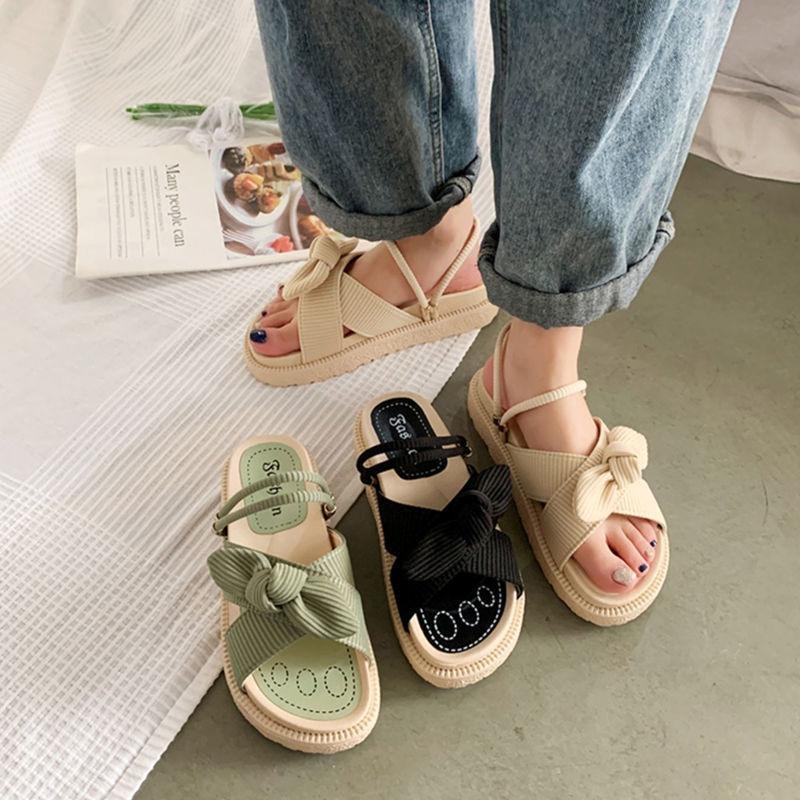 🌞 Thick Platform Flat Sandals 🌞