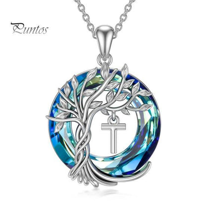 Initial Tree of Life Necklace