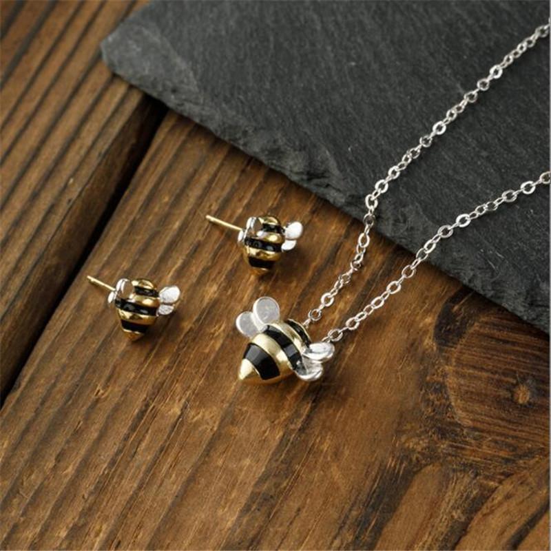 Cute Bee Jewellery Set