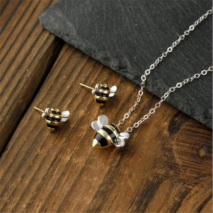 Cute Bee Jewellery Set