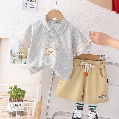 🧸 Adorable Teddy Bear Shorts Sets (2 Colour Choices!) 🧸