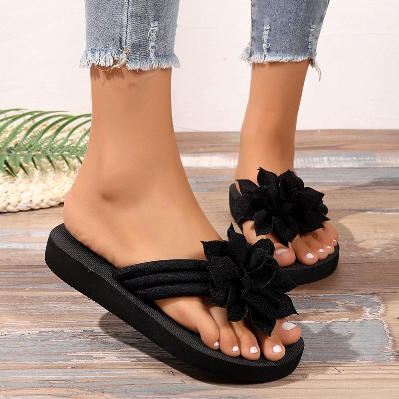 🌸 Ladies Flower Flip Flops 🌸