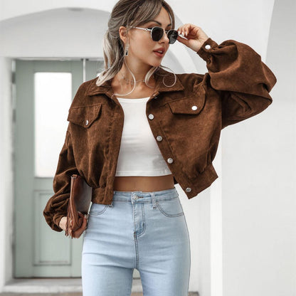 🧥✨ Women’s Corduroy Coat ✨🧥