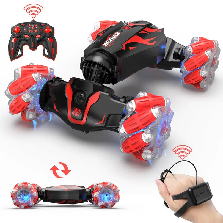 Gesture Sensing Remote Control Stunt Car with Lights, Sound & Smoke Effects