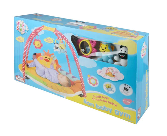 Baby Activity Play Gym Soft Mat with Hanging Toys & Rattles for Sensory Development