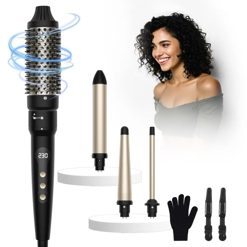4 in 1 Hot Hair Brush Set