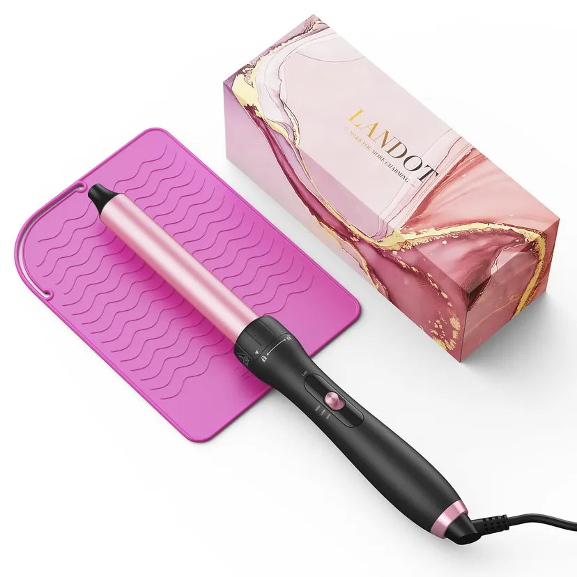 Hair Curling Wand - Includes Glove & Mat