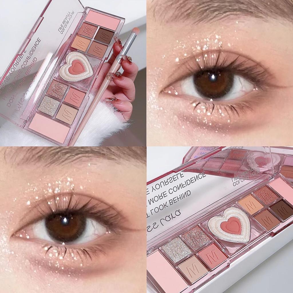 12 Colours Heart Eyeshadow Palettes