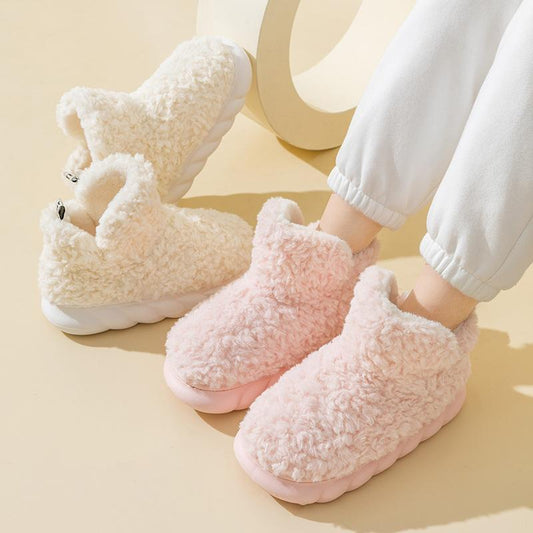 ✨ Ladies Fluffy Slipper Boots ✨
