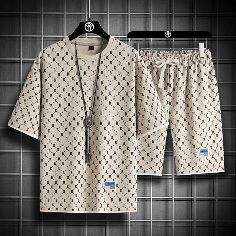 Men's Patterned Short Sets