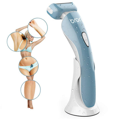 💙⚡ Brori Electric Shaver for Women – Duck Egg Blue ⚡💙