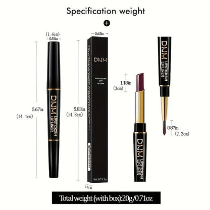 💄 2:1 Lip Liner & Matte Velvet Lipstick Pencil 💄