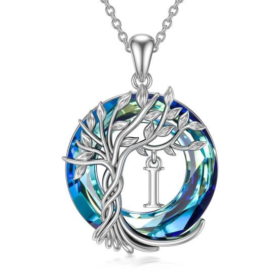 Initial Tree Of Life Necklace