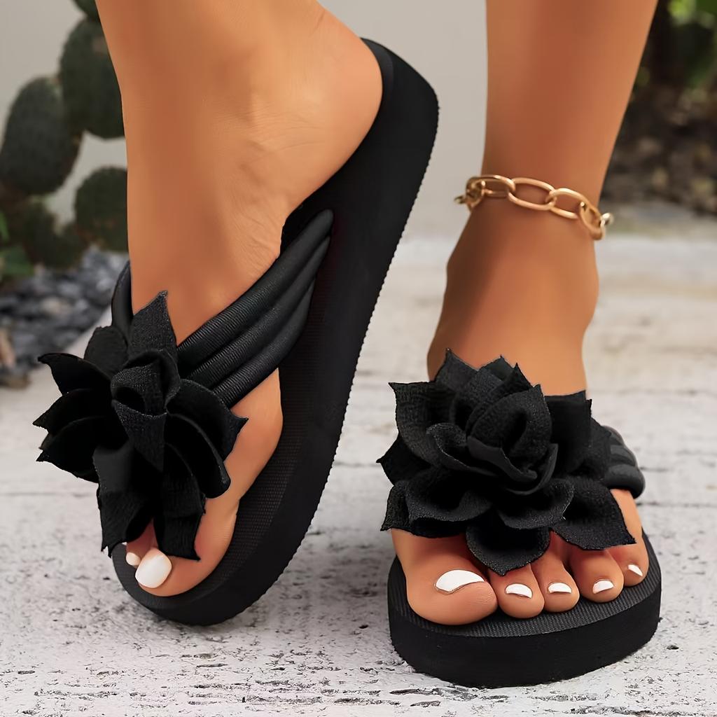 🌸 Ladies Flower Flip Flops 🌸