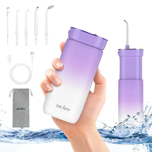 Water Flosser Cordless Oral Irrigator - Purple