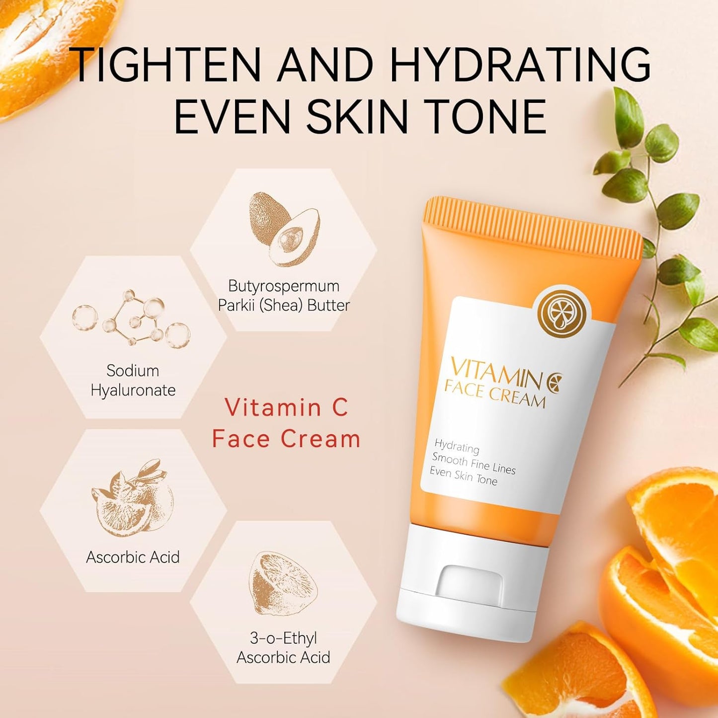 ✨ 4pc Skincare Gift Set – Vitamin C Beauty Set ✨
