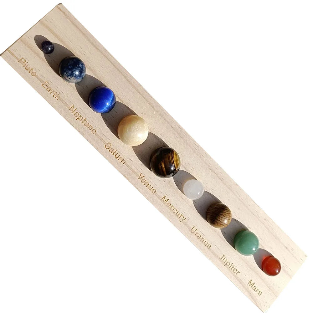 🌌 Solar System Crystal Plaque 🌌