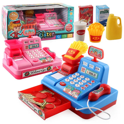 🛒✨ Kid’s Play Pretend Till & Accessories Set ✨🛒