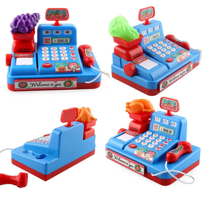🛒✨ Kid’s Play Pretend Till & Accessories Set ✨🛒