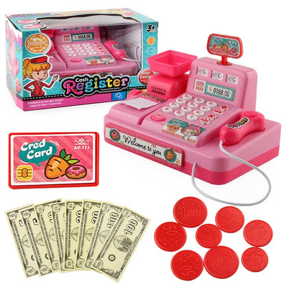 🛒✨ Kid’s Play Pretend Till & Accessories Set ✨🛒