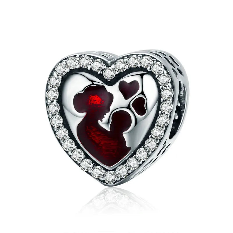 ❤️ Mother & Baby Alloy Shaped Charm ❤️