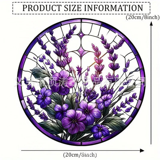💜🌿 20*20 Lavender 2D Acrylic Suncatcher 🌿💜