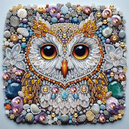 🦉 30*30 Owl Diamond Painting Kit - AB279 🦉