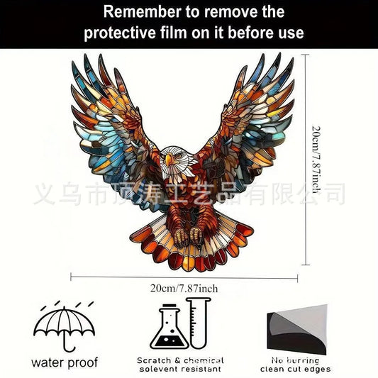 🦅 20*20 Eagle 2D Acrylic Suncatcher 🦅
