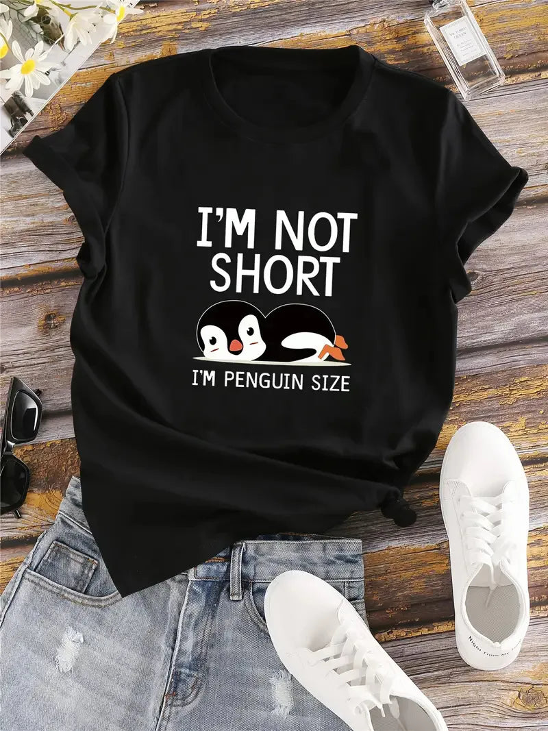 🐧 I'm Not Short I'm Penguin Sized T-Shirt 🐧