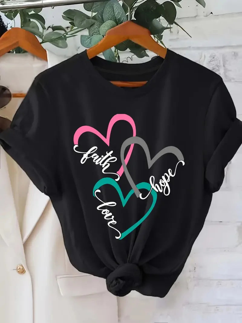 🕊️ Faith Love Hope T-Shirt ✨
