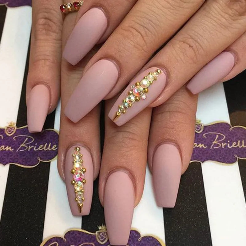 Bks886 Diamond Nail Tip|Jelly Glue Model Polish Bar