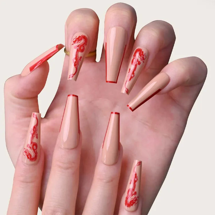 Bks533 Dragon Pattern Wear Armor|Jelly Glue Model Polish Bar