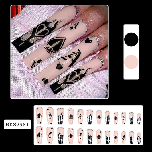 Bks2981 Diamond Black Peach a Manicure|Jelly Glue
