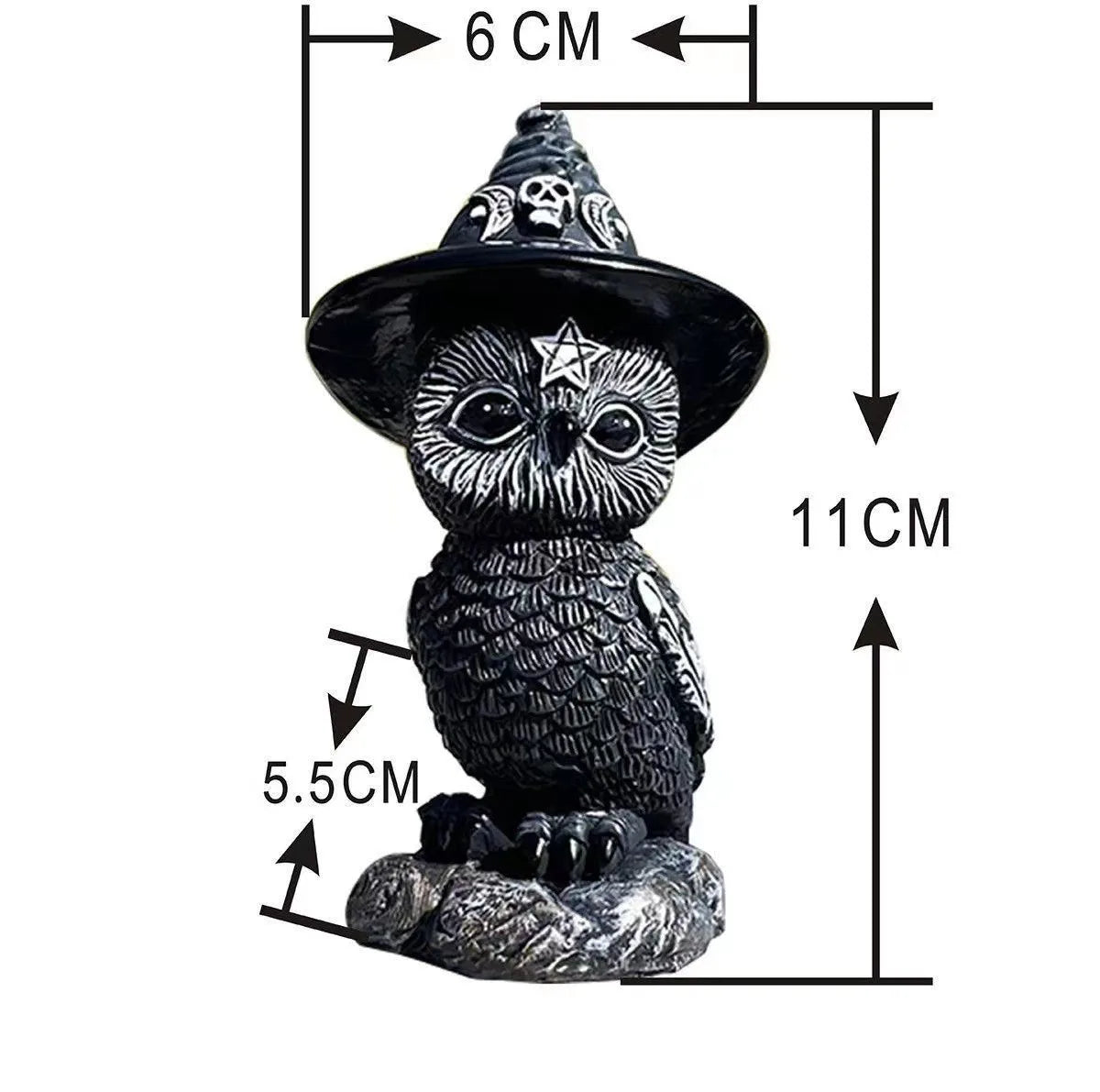 🖤 Mini Figure Owl-Hat 🖤