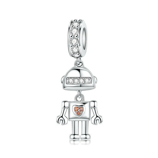🤖 Alloy Robot Charm 🤖