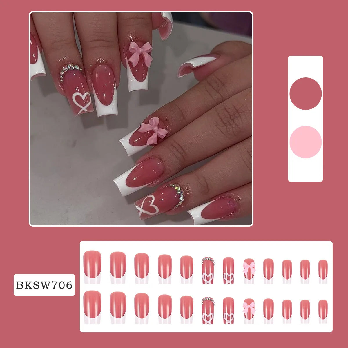 Bksw706 Love French Style|Jelly Glue